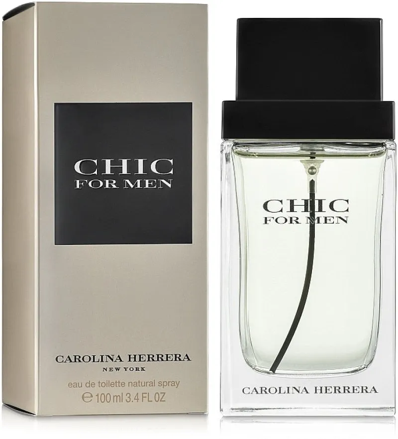 Carolina Herrera Chic for Men — туалетная вода 100 мл